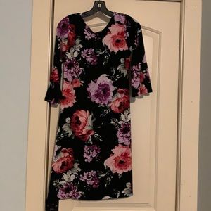 Women XS midi floral dress